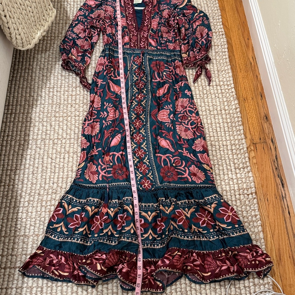 FARM Rio Floral Long Sleeve Dress - Picture 7 of 10